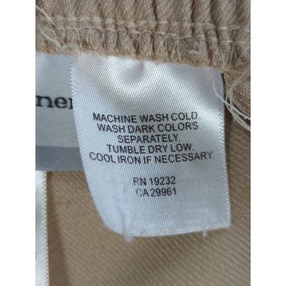 Alfred Dunner Pull On Pants 10P Petite Beige Straight Leg Dress Polyester - Picture 10 of 11